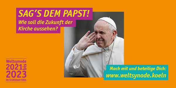 weltsynode_newsletter_header_220127 (c) Erzbistum Köln